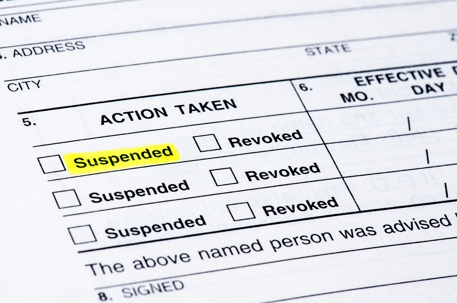 suspended vs revoked license