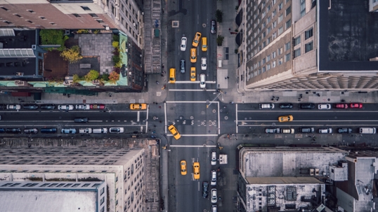 New York City intersection